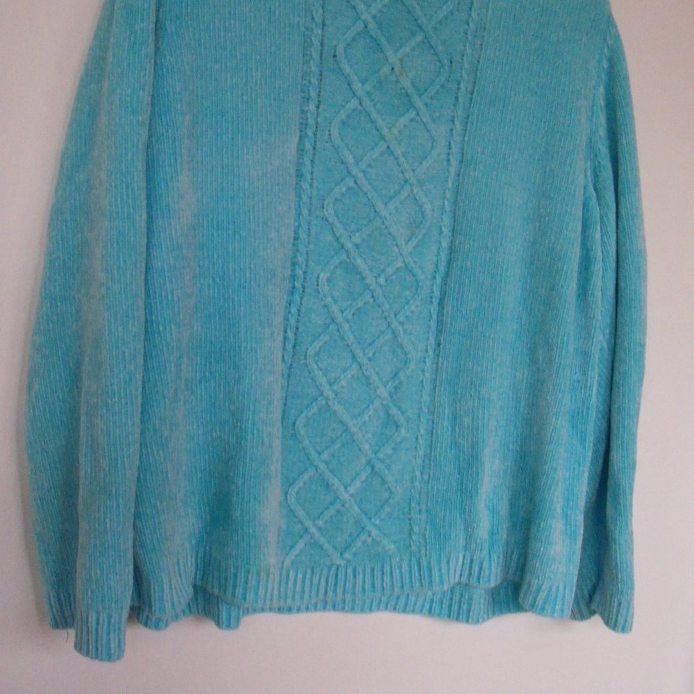 ladies blue sweater